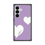 プレミアムスクエアケース［ Two Hearts - Purple ］