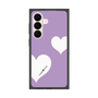 プレミアムスクエアケース［ Two Hearts - Purple ］