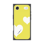 プレミアムスクエアケース［ Two Hearts - Yellow ］