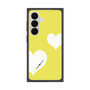 プレミアムスクエアケース［ Two Hearts - Yellow ］