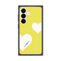 プレミアムスクエアケース［ Two Hearts - Yellow ］