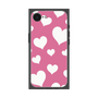 プレミアムスクエアケース［ Dot Hearts - Pink ］