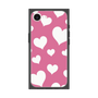 プレミアムスクエアケース［ Dot Hearts - Pink ］