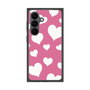 プレミアムスクエアケース［ Dot Hearts - Pink ］