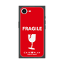 プレミアムスクエアケース［ FRAGILE - Red ］