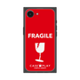 プレミアムスクエアケース［ FRAGILE - Red ］
