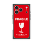 プレミアムスクエアケース［ FRAGILE - Red ］