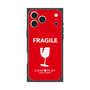 プレミアムスクエアケース［ FRAGILE - Red ］