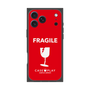 プレミアムスクエアケース［ FRAGILE - Red ］