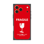 プレミアムスクエアケース［ FRAGILE - Red ］