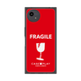 プレミアムスクエアケース［ FRAGILE - Red ］