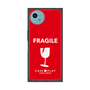 プレミアムスクエアケース［ FRAGILE - Red ］