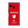 プレミアムスクエアケース［ FRAGILE - Red ］