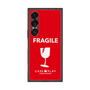 プレミアムスクエアケース［ FRAGILE - Red ］