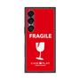 プレミアムスクエアケース［ FRAGILE - Red ］
