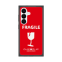 プレミアムスクエアケース［ FRAGILE - Red ］
