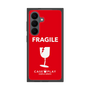 プレミアムスクエアケース［ FRAGILE - Red ］