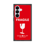 プレミアムスクエアケース［ FRAGILE - Red ］