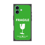 プレミアムスクエアケース［ FRAGILE - Green ］