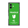 プレミアムスクエアケース［ FRAGILE - Green ］