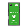 プレミアムスクエアケース［ FRAGILE - Green ］