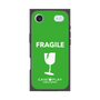 プレミアムスクエアケース［ FRAGILE - Green ］