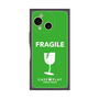 プレミアムスクエアケース［ FRAGILE - Green ］