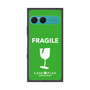 プレミアムスクエアケース［ FRAGILE - Green ］