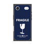 プレミアムスクエアケース［ FRAGILE - Navy ］