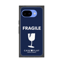プレミアムスクエアケース［ FRAGILE - Navy ］