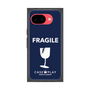 プレミアムスクエアケース［ FRAGILE - Navy ］