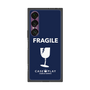 プレミアムスクエアケース［ FRAGILE - Navy ］