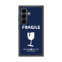 プレミアムスクエアケース［ FRAGILE - Navy ］