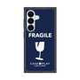 プレミアムスクエアケース［ FRAGILE - Navy ］