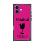 プレミアムスクエアケース［ FRAGILE - Pink ］