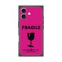 プレミアムスクエアケース［ FRAGILE - Pink ］