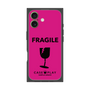 プレミアムスクエアケース［ FRAGILE - Pink ］