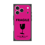 プレミアムスクエアケース［ FRAGILE - Pink ］