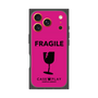 プレミアムスクエアケース［ FRAGILE - Pink ］