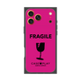 プレミアムスクエアケース［ FRAGILE - Pink ］