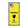 プレミアムスクエアケース［ FRAGILE - Yellow ］