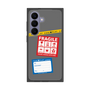 プレミアムスクエアケース［ FRAGILE Stickers - Gray ］