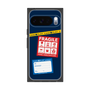 プレミアムスクエアケース［ FRAGILE Stickers - Navy ］