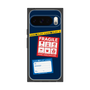 プレミアムスクエアケース［ FRAGILE Stickers - Navy ］