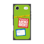 プレミアムスクエアケース［ FRAGILE Stickers - Green ］