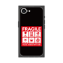 プレミアムスクエアケース［ FRAGILE Sticker - Black ］