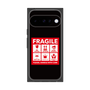 プレミアムスクエアケース［ FRAGILE Sticker - Black ］