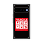 プレミアムスクエアケース［ FRAGILE Sticker - Black ］