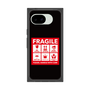 プレミアムスクエアケース［ FRAGILE Sticker - Black ］
