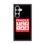 プレミアムスクエアケース［ FRAGILE Sticker - Black ］